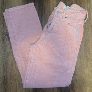 PacSun Pink Corduroy Women Jeans